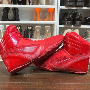 Ryderwear Vibrant Red High-Tops